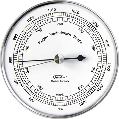 Stainless Steel Barometer For Outdoor Weather Station Rapid Online