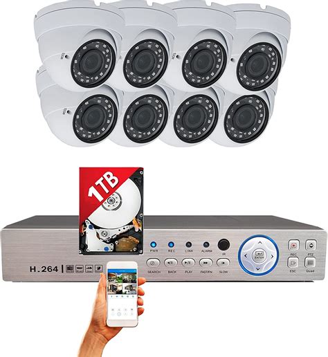 Amazon Evertech 16 Channel Security Camera System 1TB Storage For