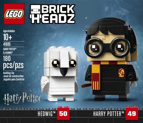 Adorable LEGO Harry Potter Brickheadz characters are finally unveiled ...