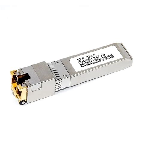 Sfp 10g T 10gbase T Sfp Copper Rj 45 30m Electrical Fiber To Rj45