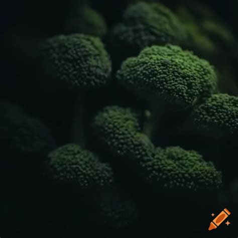 Aesthetic Woods With Broccoli Trees On Craiyon