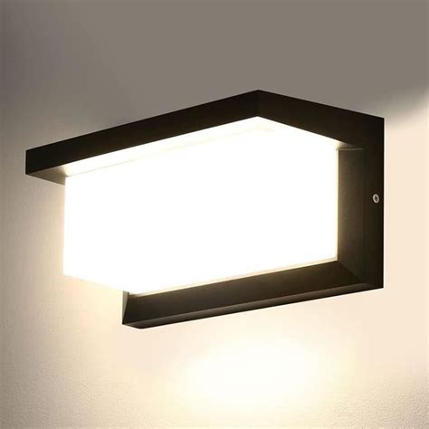 Applique Murale Extérieur LED 18W Étanche IP66 Moderne En Aluminium