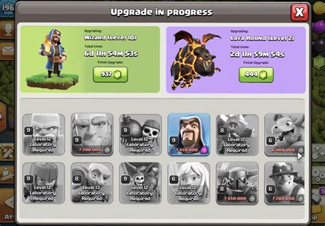 Army & Hero upgrade quality of life improvements pls : r/ClashOfClans
