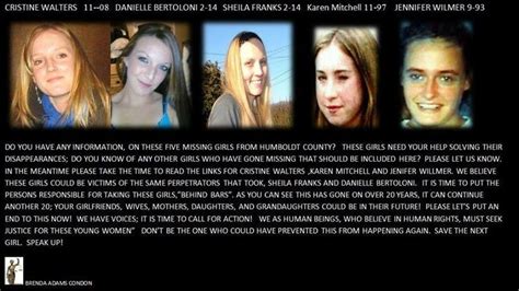 Pin On Missing Women In Humboldt County California