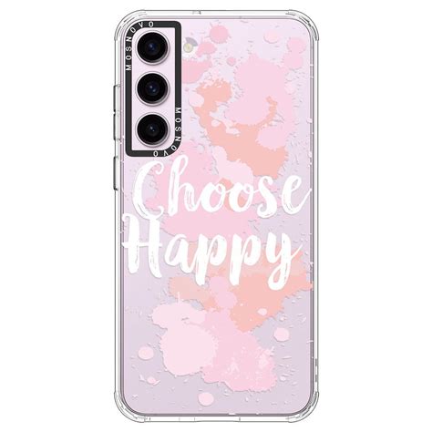 Choose Happy Phone Case Samsung Galaxy S23 Plus Case Mosnovo