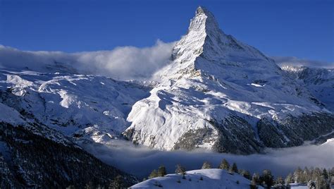 Fondos de pantalla paisaje montañas nieve Alpes Matterhorn Suiza