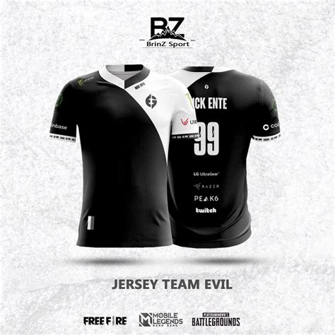 Jual Jersey Evil Geniuses Eg Game Dota Dewasa Anak Free Nickname