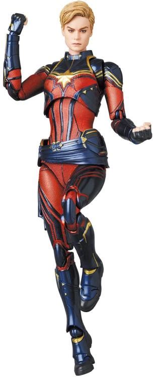 Mafex No Avengers Endgame Captain Marvel Figure