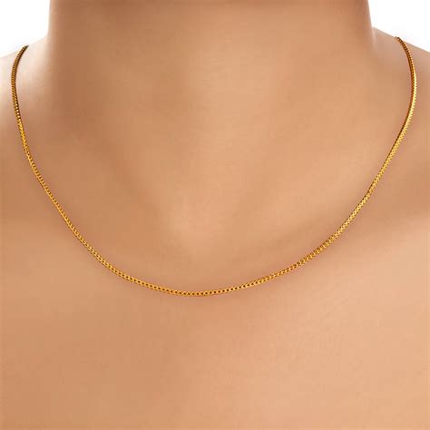 Charming Yellow Gold Chain For Kids