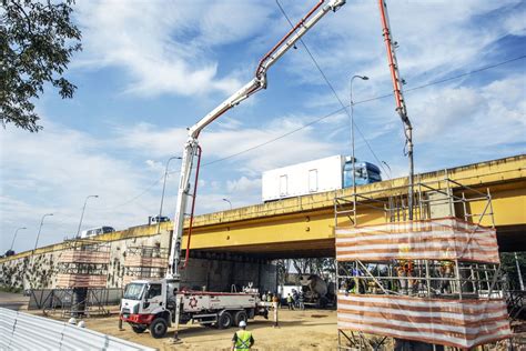 Obras no viaduto do Tarumã em Curitiba avançam veja fotos