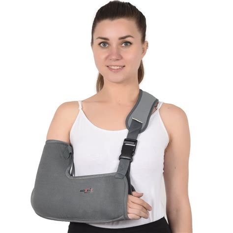 JVS Surgicals Gray Arm Sling Pouch For Hospital Size Medium At Rs