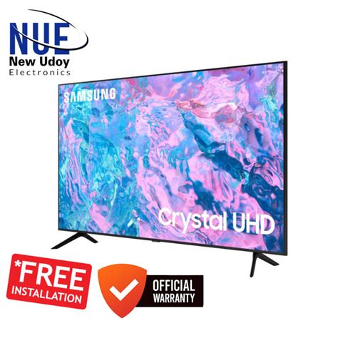 Samsung Official 43 Inch Crystal 4K UHD Smart TV (43CU7700) | Daraz.com.bd