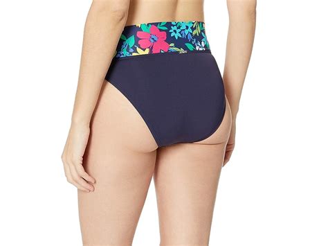 Nautica Women S High Rise Core Transformable Wide Waist Band Bikini