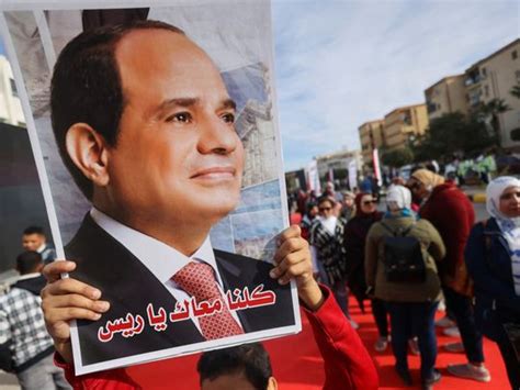 Egypts Al Sissi Sweeps To Third Term As President With Of Vote