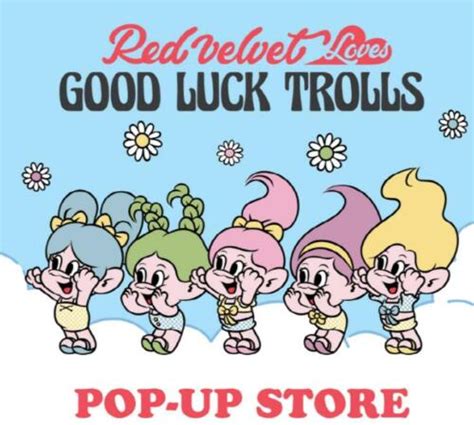 Red Velvet X Good Luck Trolls Official Goods Photo Card Photocard Set