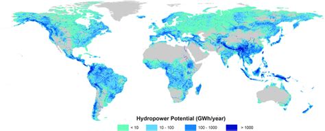 Hydroelectric Power Map