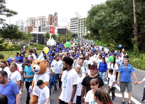 Domingo De Conscientiza O Santo Andr Promove Caminhada Pelo Autismo