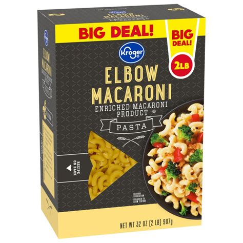 Kroger Kroger Enriched Macaroni Product Pasta Elbow Macaroni Same Day