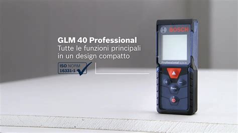 GLM 40 Distanziometro Laser Bosch Professional