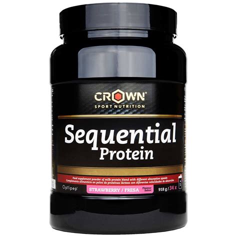 Crown Sport Nutrition Polvos Sequential Protein Fresa G