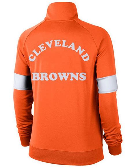 Nike Womens Cleveland Browns Historic Jacket Macys