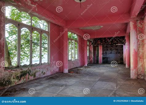 Interior of Broken and Abandoned House Stock Photo - Image of concept ...