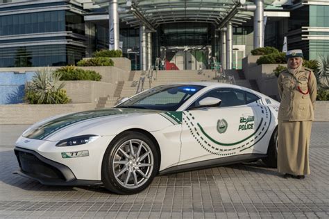 Aston Martin Vantage Joins Dubai Police Fleet