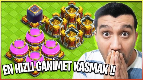 En Hizli Gan Met Hang Ordu Le Kasilir Clash Of Clans Youtube