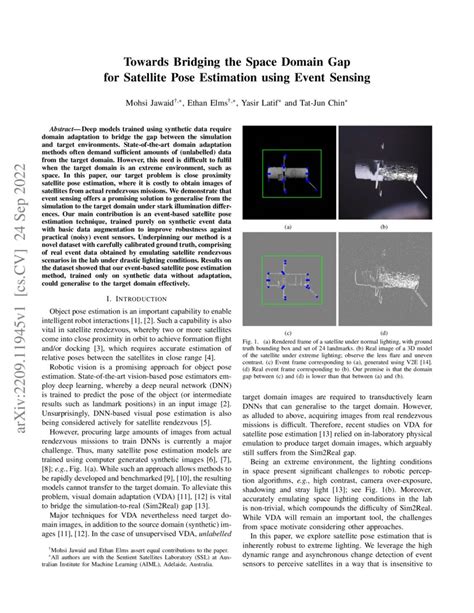 Towards Bridging The Space Domain Gap For Satellite Pose Estimation