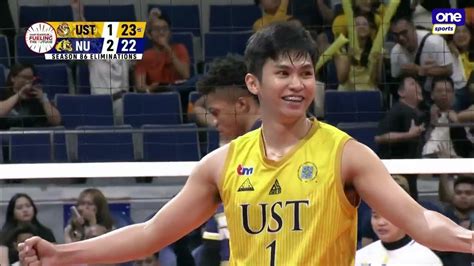 Usts Gboy De Vega Forces Fifth Set Vs Nu 💥 Uaap Season 86 Mens