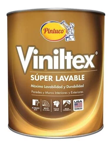 Pintura Viniltex Latexmate Lavable Blanco Pintuco Gal N Mercadolibre