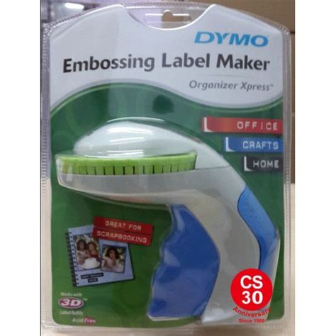 Dymo Emboss Label Maker Organizer Xpress 3d Embossing Labelmaker