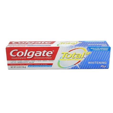 Colgate Total SF Whitening Toothpaste | Hy-Vee Aisles Online Grocery Shopping