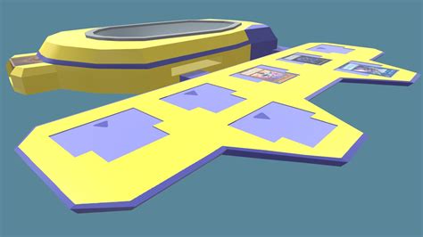 My Yu Gi Oh Duel Disk 3d Model By Pasquale R 376eef1 Sketchfab