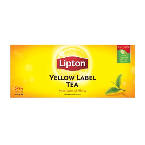 Lipton Yellow Label Tea 25 Tea Bags 2g Shopee Philippines