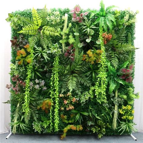 X Cm Of Cm D Groene Kunstplanten Wandpaneel Plastic Outdoor