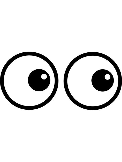 Free Printable Eyes Stencils And Templates Eyeball Drawing Eye