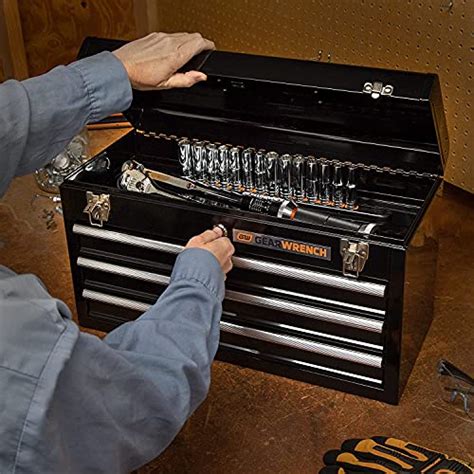 GEARWRENCH 20inch 3 Drawer Steel Tool Box, Black - 83151 | Pricepulse