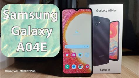 Samsung Galaxy A04e Unboxing Review Gaming Testing Youtube