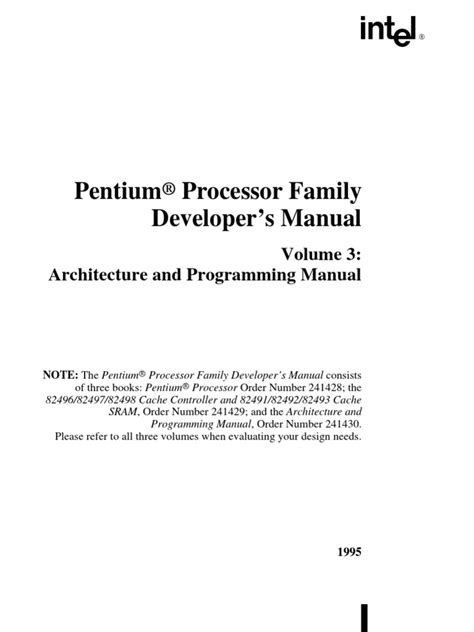 Pentium Pdf Instruction Set Areas Of Computer Science