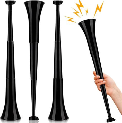 4 Pcs Vuvuzelas Soccer Horn Collapsible Stadium Horn Hockey Horn Blow Horn Stadium