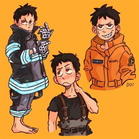 Pin By Kelianos On Fire Force Shinra Kusakabe Anime Toon Fire Brigade