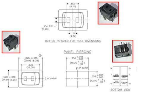 New Genuine Onoff Rocker Switch Shopvac Switch Underneath Rg Push