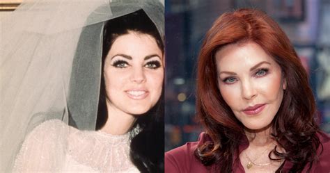 Priscilla Presley Plastic Surgery Disasters Purple Clover