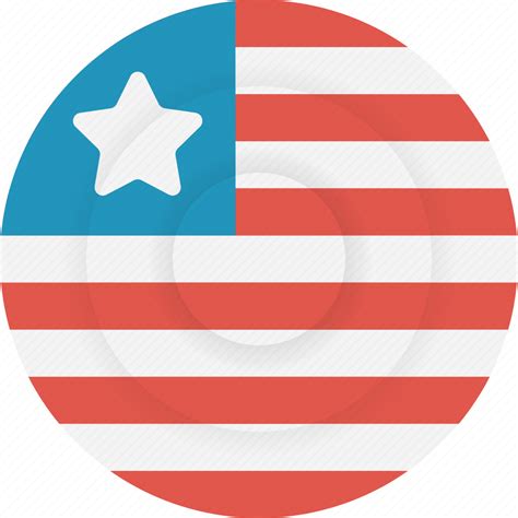 Country Flag Geography Liberia National Nationality Icon