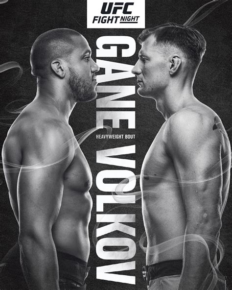 Ciryl Gane Vs Alexander Volkov Main Event Ufc Fight Night Mma