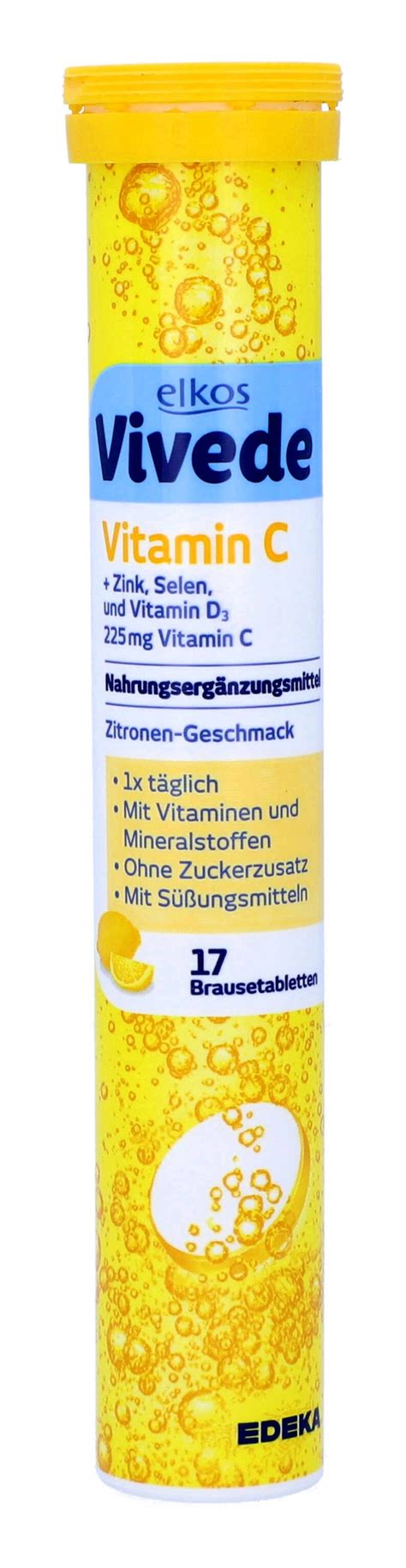 VIVEDE VITAMIN C 17 szt Tabletki musujące Witamina C (4311501631171 ...