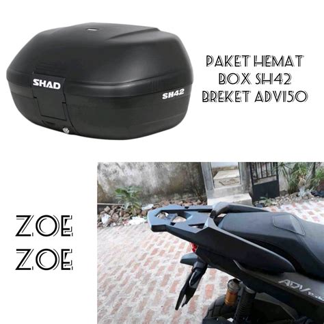 Jual Paket Box Shad Sh Plus Breket Box Honda Adv Top Box Shad