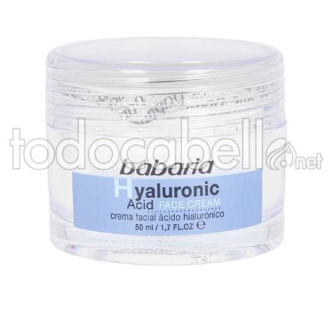 Babaria Hyaluronic Acid Crema Facial Ultrahidratante 50ml