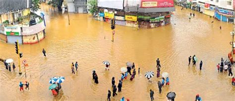 Kolhapur Flood 51 000 Affected Navy Teams Mobilised